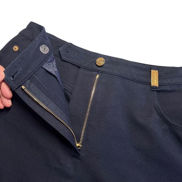 St John Sport Navy Pants women’s size 4 career office business casual vintage - Picture 5 of 13